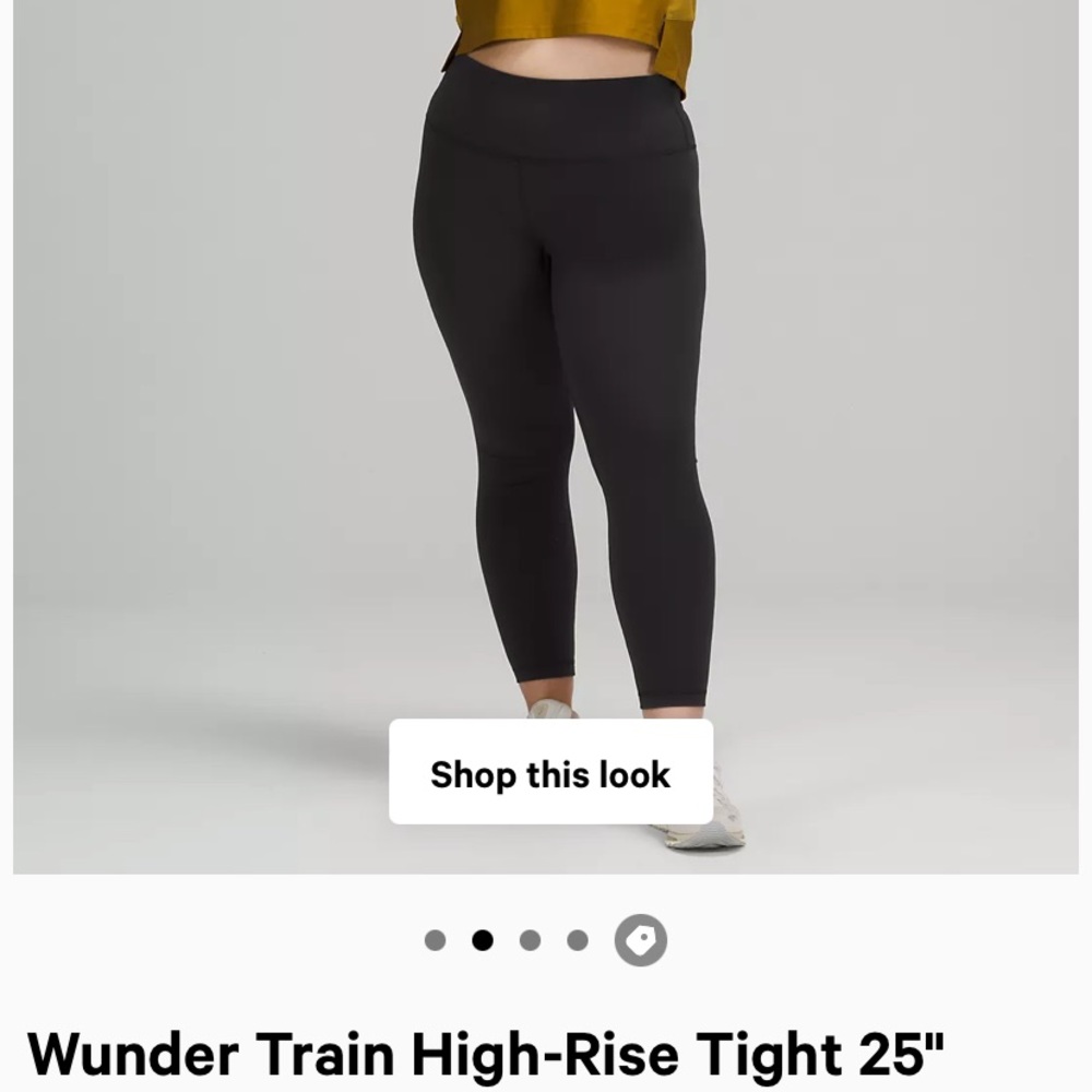 Lululemon Wunder Train High Rise Leggings